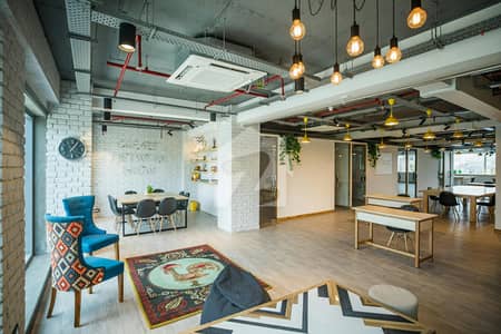 2000 Yards Commercial / Office Use Bungalow For Rent Built With Top Quality Material And Having Built-Up Area Of 17000 Sqft Suitable For Companies Having 200 Plus Employees | Office For Rent