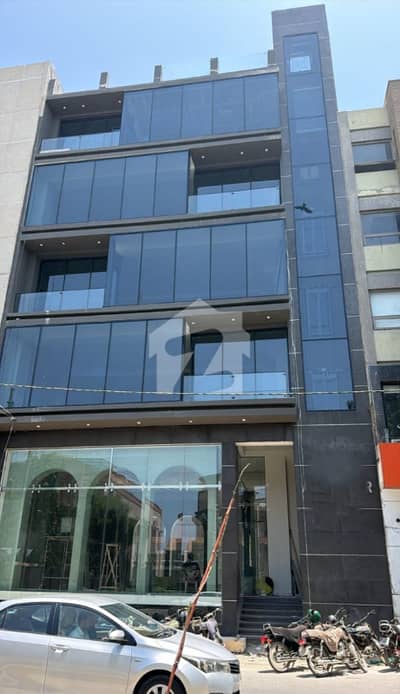 Brand New 200 Yard Full Floor Office's 1st, 2nd, 3rd Floor Available For Rent In DHA Phase 6 Bukhari Commercial