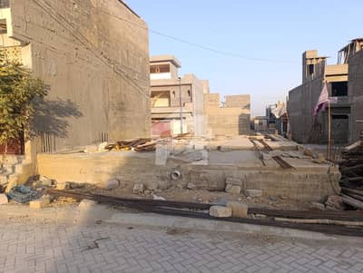 80 SQ YARDS WEST OPEN PLINTH 50 FEET ROAD FACING FOR SALE AT GOLD BLOCK