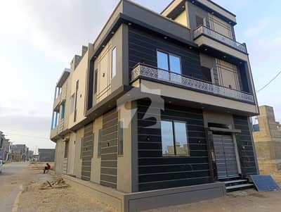 BEAUTIFUL 2 SIDE CORNER WEST OPEN 40 FEET ROAD FACING G+1 NEW HOUSE FOR SALE AT GOLD EXTENSION BLOCK
