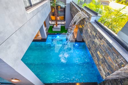 Full Basement One Kanal Brand New Modern Design House Walking Distance From Park