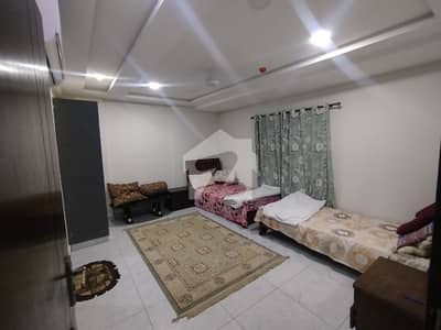 Bahria Enclave Sector C Royal Mall & Residency 3 Bedroom Furnished Apartment With Servant Quarter For Rent Close to Main Gate