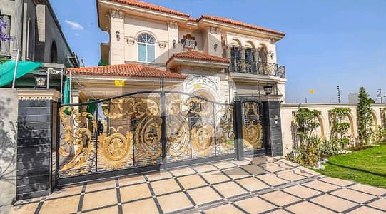 1 KANAL BRAND NEW FULLY SPANISH DESIGNED BUNGALOW WITH BASEMENT FOR SALE TOP LOCATION IN DHA PHASE 8