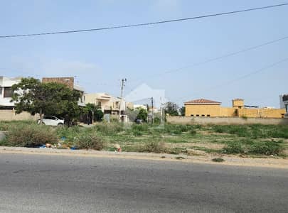 KHE QASIM Near 19 Street West Open 500 Yards Plot For Sale Dha Phase 8 ZONE A KESC BOX