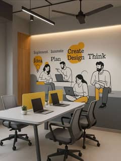 1000 Yards Commercial Use Bungalow On A Wide 80 Feet Road With No Restriction Of Working Hours Suitable For Schools, Software Houses, Call Centers Or Any Other Kind Of Business