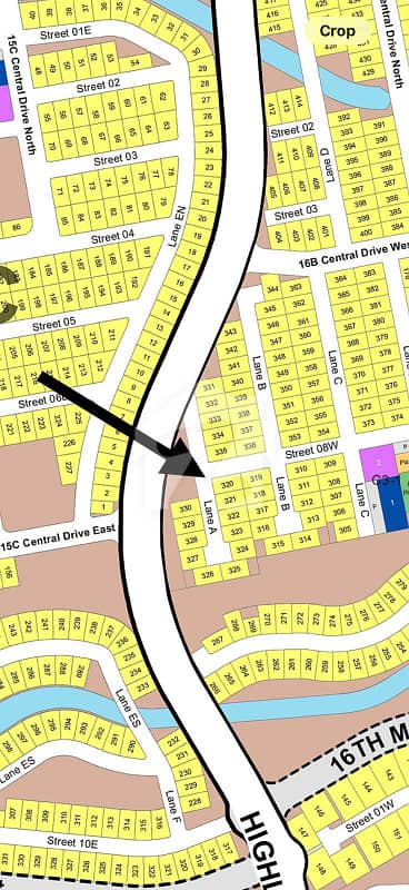 HIGH-YIELD INVESTMENT: 500 SQ YD PREMIUM CORNER RESIDENTIAL PLOT FOR SALE IN DHA CITY KARACHI (DCK), SECTOR 16-B