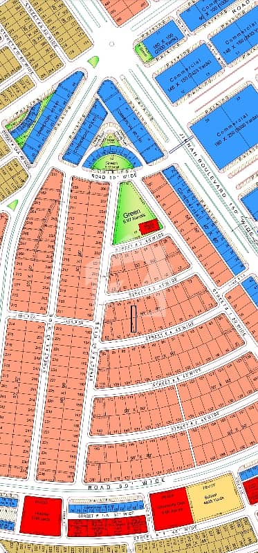 Residential Plot In Top City 1 - Block I For sale