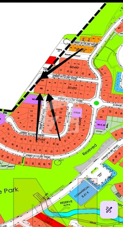 Plot no 9 A. 9 B & 8. Street 115 & 116. Sector B. DHA 3. Rawalpindi