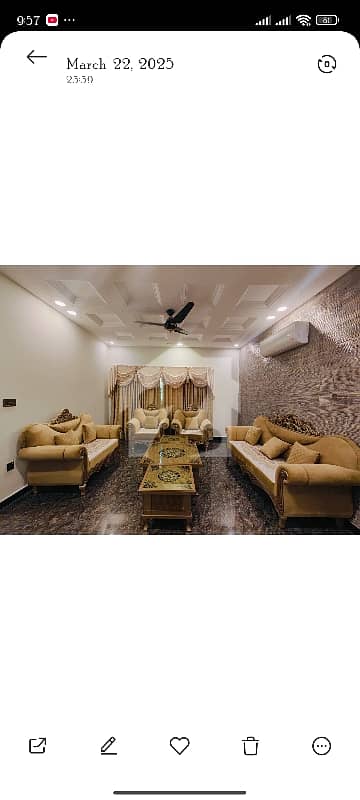 1 Kanal Fully Furnished Upper Portion For Rent