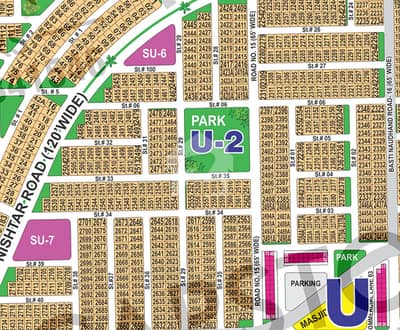 1 Kanal Prime Location Plot Sector U, DHA Multan | Ideal for Dream Home or Investment
