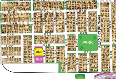 Spacious 1 Kanal Plot Build Your Luxurious Lifestyle Plot Sector E in DHA MULTAN PHASE- 1