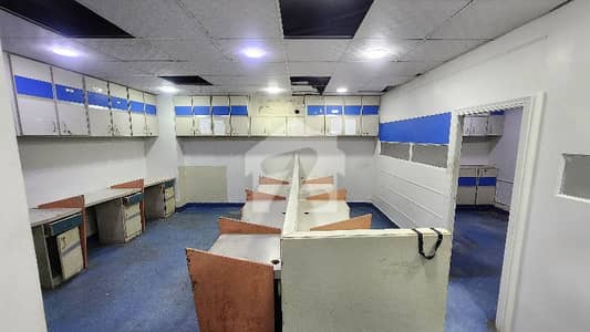 800 Sq Ft SEMI FURNISHED Office Is Available At Main Shahra E Faisal 24/7 Building
