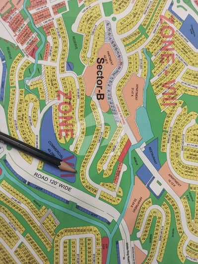 1 Kanal Park-Facing &Amp; Back-Open Plot For Sale DHA Phase 3, Islamabad