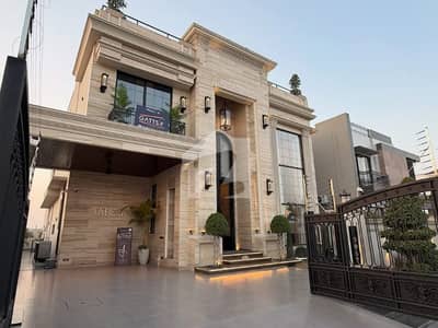1 Kanal Victorian Desgin Villa Beasment For Sale In DHA Phase 7 Lahore Block R Green Metor Installed