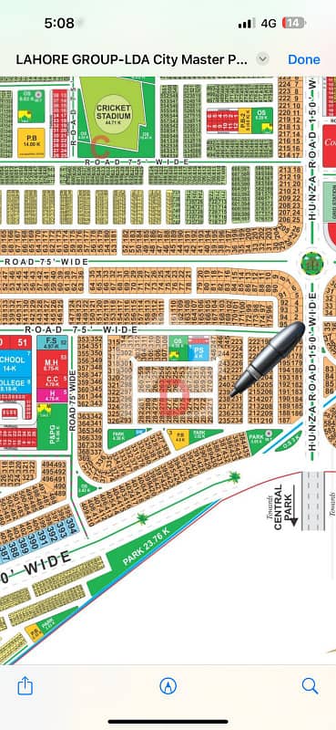 1 Kanal Plot Prime Location Ready To Build! All Dues Clear