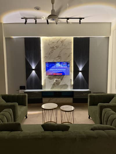 The Velvet Vista 2BHK Fully Furnished Apartment With Margalla Hills - D-12