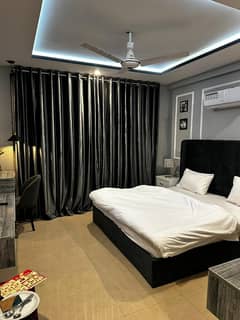 1 Bedroom Fully Furnished Studio Apartment Available For Rent. In Top CIty-1 Islamabad.
