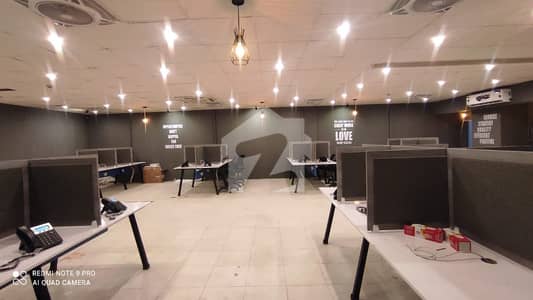 Fully Furnished Office Is Available For Rent At MM Alam Road Gulberg Lahore 4000 Sft