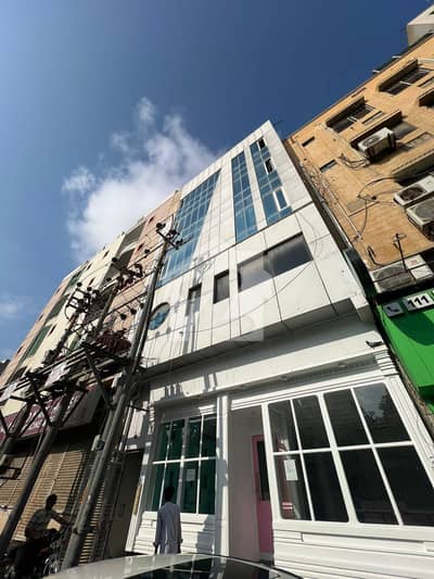 Office available for rent 3rd floor with lift 2 Bath 1 Kitchen Main Saba avenue Small Bukhari commercial closed to main Khy Itehad 24/7 Gate keeper Best For Sort of any Business