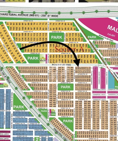 80ft Wide Road North Direction Walking Distance From Park