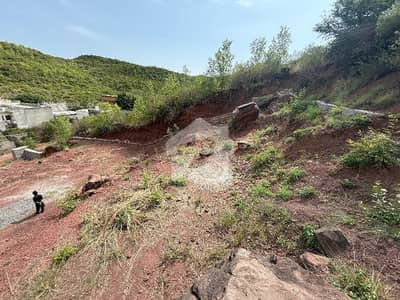 4 Kanal Developed Plot For Sale Near Main Uper Banigala Road And 1 K. From Imran Khan Chowk Banigala