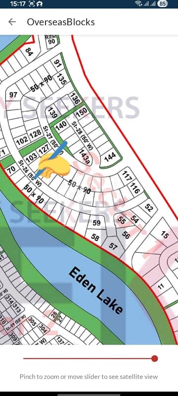 Bahria Town Phase 8 Sect Sect Ovearses 1 Plots No 62,63 Builder Choice 40 Marla Extra Land Paid 50 Ft Main Eiden Lake View Plot Urgent For Sell Investor Price Ideal Location Front Back Open Possession Utility Charges Development Charges Extra Land Charges Paid Dm 375 Lakh