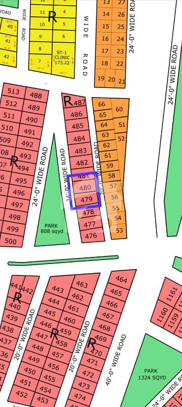 R-479, 120 Sq Yard, Executive Block