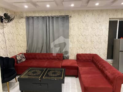 1 BED LIKE A BRAND NEW FULLY FURNISHED FULL LUXURY EXCELLENT IDEAL GOOD FLAT FOR RENT IN BAHRIA TOWN LAHORE