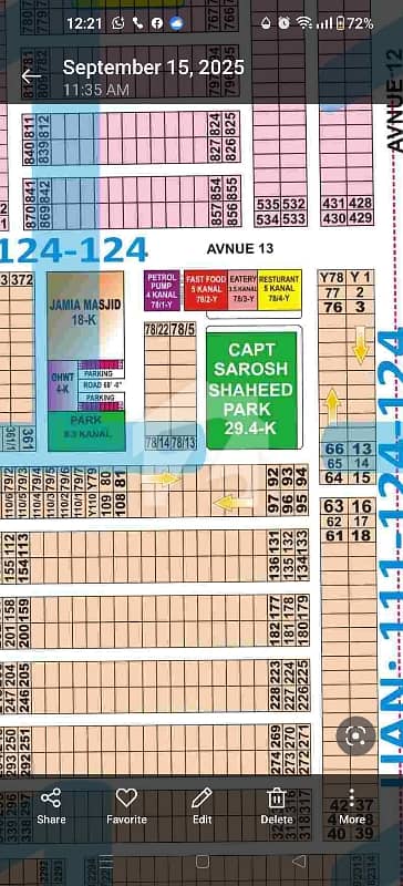 2 Kanal Plot Phase 7 Near To Park Mosque For Sale In DHA Lahore. Owner 1 On 1 Meeting