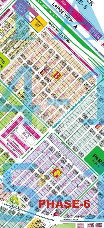 1 Kanal Plot Phase 6 B-Block Main Road Near Dolman Mall Spice Bazaar For Sale In DHA Lahore. Owner 1on1 Meeting