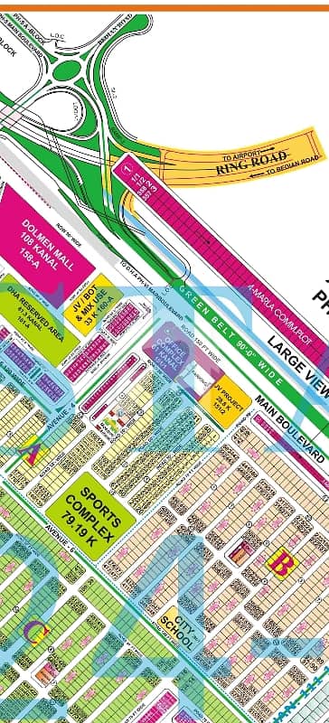 Corner 22 Marla Plot Phase 6 70ft Road Near To Dolman Mall Spots Complex For Sale In DHA Lahore. Owner 1on1 Meeting