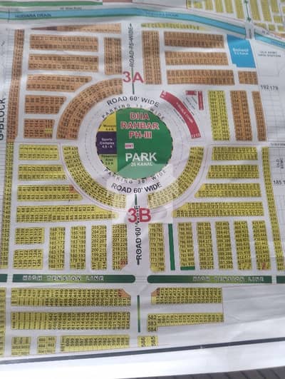 5 MARLA PLOT FOR SALE IN DHA 11 sector 3