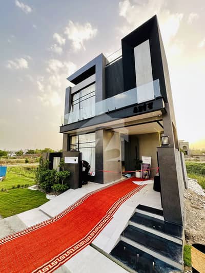 5 Marla Brand New Luxury Modern Design House For Sale In DHA Ph 8 Near By Ring Road And Dolmen Mall