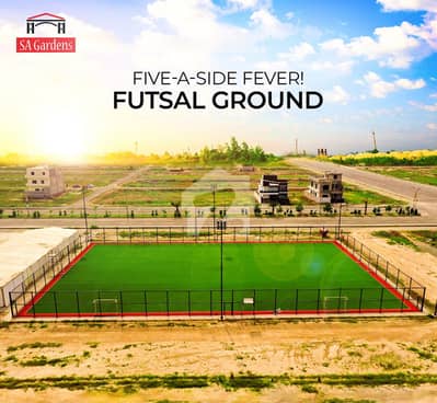 5 Marla Plot For Sale In SA Garden Phase 2 TAHIR Block