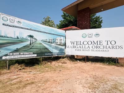 مارگلہ آرچرڈ اسلام آباد میں 10 مرلہ رہائشی پلاٹ 2.0 کروڑ میں برائے فروخت۔
