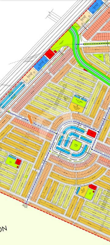 10 Marla Possessionable Plot Available For Sale In Faisal Town Phase 2
