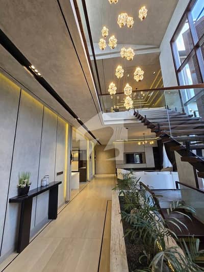 Dha Phase 5 500 Sq Yard Brand New Bungalow 2+3 Bedroom With Basement Semi Furnished House Corner West Open Out Class Location