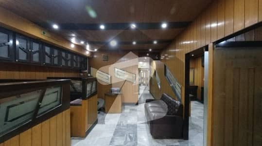 Fully Furnished 3rd Floor Office In Anum Empire 3,000 Sq. Ft, Road Facing, AC Installed, Reserved Parking 4-Lakh For Rent