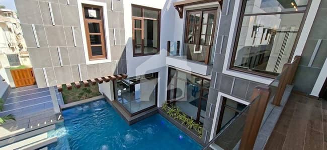 1000 Sq Yard Brand New Bungalow 2+4 Bedroom With Basemnet Swimming Pool Home Theatre Top Of The Line House Near Cbc Area