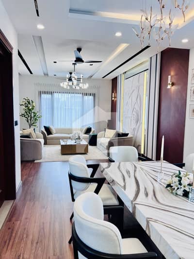 Dha Phase 8 500 Square Yard Brand New Bungalow 2+3 Bedroom With Basement Swimming Pool Semi Furnished House Top Of The Line West Open