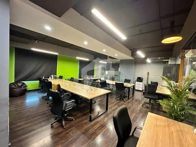3000 Square Feet Commercial Fully Furnished Office Is Available For Rent