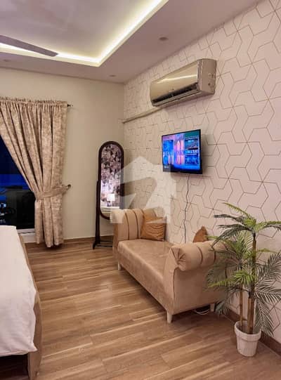 1bed Room Luxury Apartment Full Furnished In Civic Center Phase4 Bahria Town Rwp