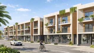 Modern First Floor - 2 Bedroom Townhouse Is Available For Sale In Etihad Town Phase 1 On Easy Instalments