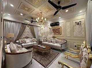 10 MARLA LIKE A NEW FULL FURNISHED HOUSE FOR RENT IN SHAHEEN BLOCK BAHRIA TOWN LAHORE