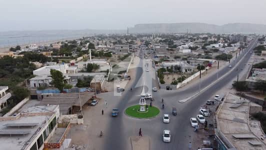 222 Sq Yards Commercial Plot For Sale Back Side Of Marine Drive, New Town Gwadar