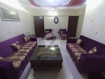 Flat For Buy In Gulistan E Jauhar Block 13 In Grey Skyline. .