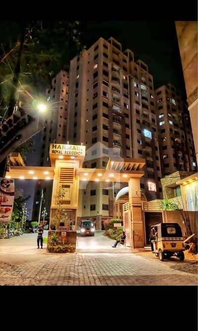 3Bed DD Apartment for Sale | Harmain Royal Residency, Gulshan-e-Iqbal Block 1