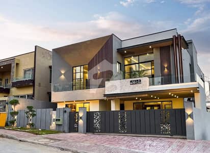 1 Kanal Brand New Luxury House + Extra Land Lawn Area Available For Rent In Bahria Town Phase 8 Rawalpindi