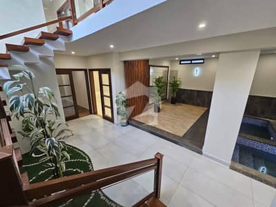 500 yards Brand New Luxury Bungalow with Pool Basement available for sale