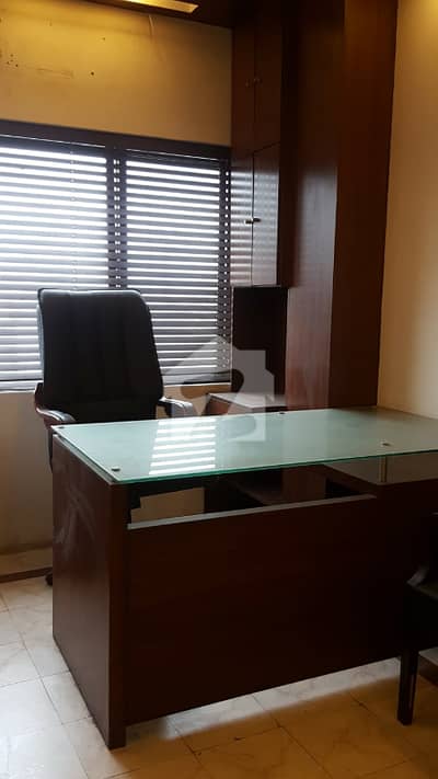 Fully Furnished Office Brand New Office Area 450 Square Feet Available For Rent In Main Boulevard Road Gulberg 3 Lahore